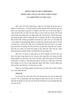 NHỮNG THUẬN LỢI VÀ KHÓ KHĂN TRONG VIỆC NÂNG CAO CHẤT LƯỢNG NCKH CỦA SINH VIÊN TẠI VIỆT NAM