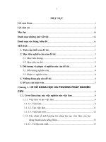 NÂNG CAO NĂNG LỰC TẠO VIỆC LÀM  CHO THANH NIÊN NÔNG THÔN THỊ XÃ SÔNG CÔNG  TỈNH THÁI NGUYÊN