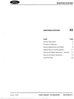 Ford transit 1978 1986 ignition system   hệ thống đánh lửa trên xe  ford transit đời 1978 1986