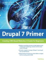 drupal 7 primer [electronic resource] creating cms-based websites a guide for beginners