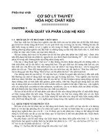 Hoá học chất keo