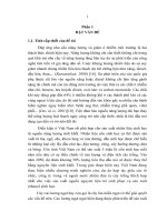 Đánh giá khả năng tái sinh chồi của tập đoàn cao lương ngọt nhập nội từ nhật bản trong vụ thu đông tại thái nguyên