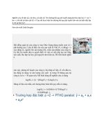 dạng hồi quy tuyến tính