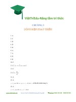 bài tập chương 3 dòng điện xoay chiều