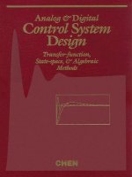 analog and digital control system design