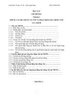 Một số giải pháp mở rộng hoạt động huy động vốn tại Ngân hàng Nông nghiệp và phát triển nông thôn – Huyện Ngân Sơn