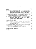 luận văn thạc sĩ Quản lý đội ngũ đảng viên là cán bộ, công chức phường ở thành phố Hà Nội trong giai đoạn hiện nay