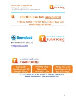 Chiến thuật toeic