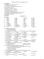 On tap tieng anh lop 10HKII