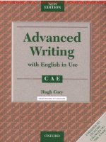 Advanced writing with English in Use [CAE]