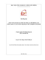 PHÂN TÍCH, ĐÁNH GIÁ MỘT SỐ CÔNG CỤ MÔ PHỎNG TẤN CÔNG MẠNG VÀ XÂY DỰNG KỊCH BẢN THỬ NGHIỆM VỚI NESSI2