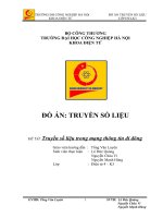 truyền số liệu trong mạng thông tin di đông