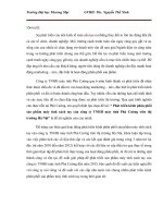 Đề tài nghiên cứu: Phát triển kênh phân phối sản phẩm máy tính xách tay của Công ty TNHH máy tính Phú Cường trên thị trường Hà Nội