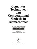 computer techniques and comput. mthds. in biomechanics [vol 1]  -  c. leondes (crc, 2001)