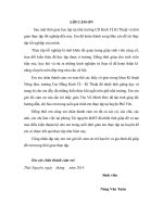 Đánh giá hiện trạng và  giải pháp xử  lý rác thải tại thị trấn Pac Miầu huyện Bảo Lâm, tỉnh Cao Bằng”