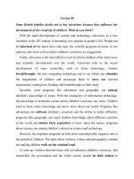 writing ielts  TELEVISION