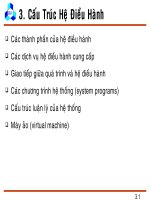 Cấu trúc hệ điều hành