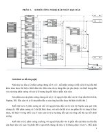 Giải BTL1 - BT lọc dầu - Quy hoạch và phát triển hệ thống năng lượng - 20122