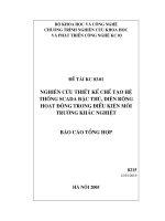 Nghiên cứu thiết kế hệ thống điều khiển cân bằng cho các khối nổi