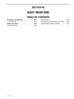  hệ thống thân xe sau trên xe matiz đời 2000 - 2013