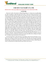 Chuyện vào nghề kinh doanh bất động sản