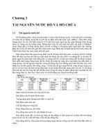 Giáo trình Tài nguyên nước: Phần 2