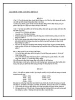 100 Đề thi tuyển sinh y khoa tự luận môn sinh lớp 12