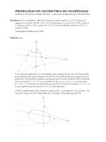 geometría de las olimpiadas de matemáticas