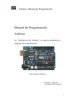 manual de programación arduino