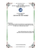 thực trạng và một số giải pháp đầy mạnh kinh doanh giao nhận hàng hóa xuất khẩu bằng đường biển tại công ty tiếp vận và thương mại la bàn