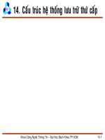 Cấu trúc hệ thống lưu trữ thứ cấp