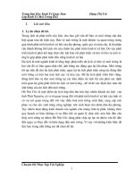 phân tích mối quan hệ giữa phát triển du lịch và ô nhiễm môi trường tại khu du lịch hồ núi cốc- thái nguyên
