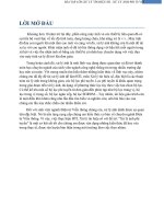 Báo cáo đồ án nâng cao chất lượng ảnh chi tiết