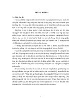 đánh giá hiệu quả các mô hình nông nghiệp tại xã phú vinh huyện a lưới tỉnh thừa thiên huế
