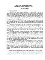 SKKN đầu tư và xây dựng trường chuẩn quốc gia