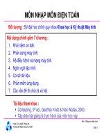 Nhập môn điện toán