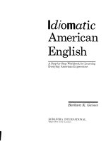idiomatic american english