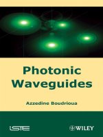 photonic waveguides  theory and applications