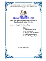 Phân tích chiến lược kinh doanh của công ty Yamaha tại thị trường Việt nam