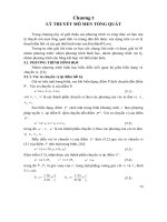 Tài liệu Môn tấm và vỏ  - Chương 5 Lý thuyết mô ment tổng quát