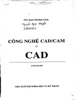 Công nghệ cadcam đoàn thị minh trinh, khoa học và kỹ thuật, 1998