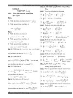 tích phân và ứng dụng của tích phân