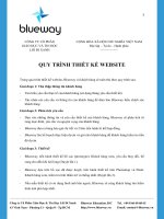 Quy trình thiết kế Web