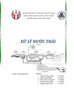 công nghệ xử lý nước thải