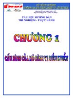 vi xử lý chương 1 cấu hình của vi điều khiển