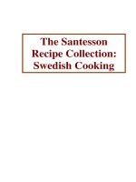 santesson recipe collection swedish cooking
