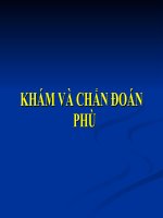 KHAM VA CHAN ĐOAN PHU