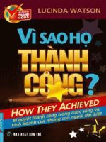 Vì sao họ thành công (vol 1)