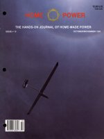 home power magazine  -  issue 019  -  1990 - 10 - 11