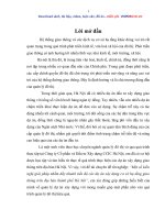 luận văn thạc sĩ Một số kiến nghị giải pháp nhằm đẩy nhanh tiến độ các dự án xây dựng cơ sở hạ tầng giao thông trên địa bàn thành phố Hà Nội